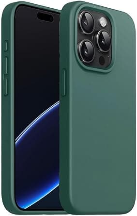 TR-PLANET for iPhone 13 Pro Max Liquid Silicone Case, Microfiber Lining Shockproof Slim Thin Phone Case, Lightweight Rubber Gel Soft TPU Back Cover Compatible With iPhone 13 Pro Max, Green - Amazon.ae Price Tracker