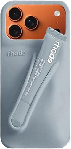 Next Store Luxury Lipstick Series Silicone Phone Case For iPhone 17 Pro 6.3-Inch Shockproof Protective Cover Slim Soft Grip Durable Edges Scratch Resistant Stylish (Gray) - Amazon.ae Price Tracker