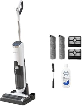 Smart Wet Dry Vacuum Cleaner, Cordless Floor Mop with Self-Cleaning, Dual-Sided Edge Cleaning, Long Runtime - Amazon.ae Price Tracker
