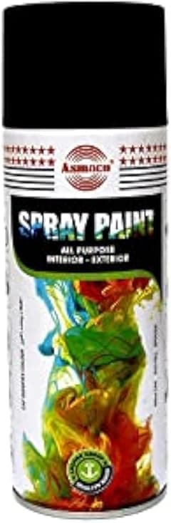 Asmaco Spray Paint, Matt Black - Amazon.ae Price Tracker