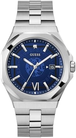 GUESS Men's 42mm Watch - Black Strap Black Dial Black Case - Amazon.ae Price Tracker