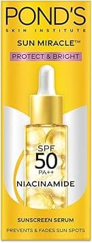 POND's Serum Boost Sunscreen For All Skin Types Serum Prevent And Fade Dark Patches With The Power Of Spf 50 And Niacinamide-C Serum 14Ml, Pack Of 1 - Amazon.ae Price Tracker
