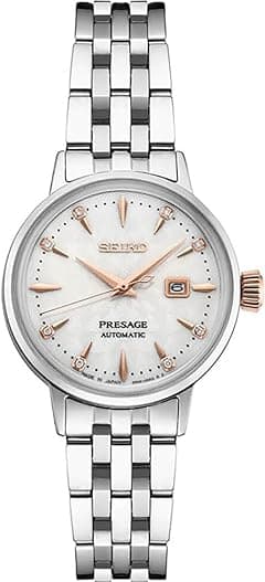 Seiko SRE009 Presage Cocktail Bracelet Womens Watch - Silver - Amazon.ae Price Tracker