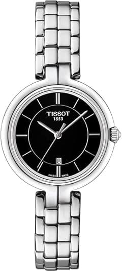 Tissot womens Flamingo Stainless Steel Dress Watch Grey T0942101105100 - Amazon.ae Price Tracker