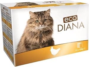 Plaisir Eco Diana Food For Cats, 12 Pouches Of 100G, Delicious Chunks With chicken In Gravy, Full Of Nutrition- Multicolour - Amazon.ae Price Tracker