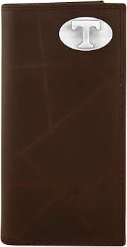 ZEP-PRO Men's Brown Wrinkle Leather Roper Concho Wallet - Amazon.ae Price Tracker