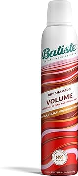 Batiste Volume Dry Shampoo for Fresher, Fuller & Lifeless Hair, Quick Fix, Pro Tip, Feel Fabulous in 4- Shake, Spray, Massage, Removes Oil from Roots, 200ml - Amazon.ae Price Tracker