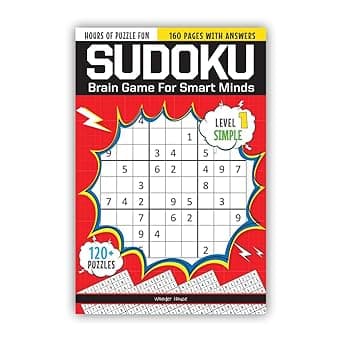 Sudoku - Brain Games For Smart Minds Level 1 Simple : Brain Booster Puzzles for Kids, 120+ Fun Games - Amazon.ae Price Tracker