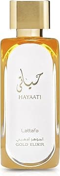 Lattafa Hayaati Gold Elixir Eau de Parfum For Unisex, 100 ml - Amazon.ae Price Tracker