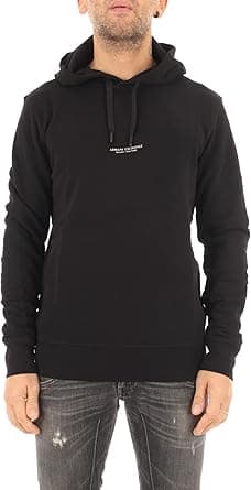 Armani Exchange mens Milano Ny Cotton Hooded Sweatshirt Hooded Sweatshirt (pack of 1) - Amazon.ae Price Tracker