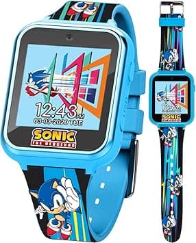 Accutime SNC4141AZ SEGA Sonic The Hedgehog Digital Smartwatch for Kids, 40 mm Diameter, Blue - Amazon.ae Price Tracker