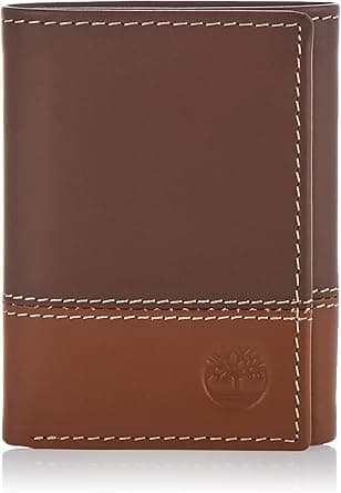 Timberland Men's Leather Trifold Wallet with Id Window Tri-Fold - Amazon.ae Price Tracker