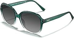CARFIA Acetate Polarized Sunglasses for Women UV Protection Retro Trendy Big Sunnies CA2024 - Amazon.ae Price Tracker