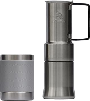 Ncamp Stainless Steel Coffee Maker, 340 ml Capacity, Silver - Amazon.ae Price Tracker
