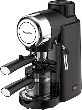 DAEWOO Coffee Machine – Barista Pump with Built in Milk Frother for Cappuccino, Latte, Macchiato Espresso Machine with Overheat Protection, Automatic Pressure Release – DES-4840 – 2 Years Warranty - Amazon.ae Price Tracker