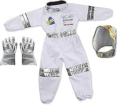 Children's Astronaut Space Costume Space Pretend Dress Up Role Play Set for Kids Cosplay Ages 4-7 - Amazon.ae Price Tracker