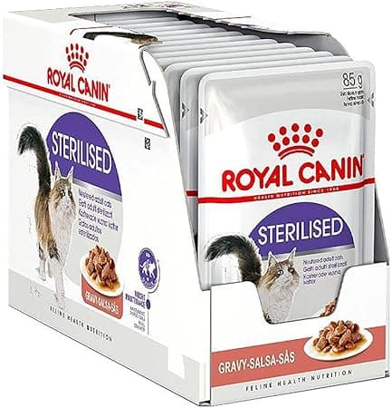 Royal Canin Sterilised in Gravy Wet Cat Food BOX - 12X85G - Amazon.ae Price Tracker