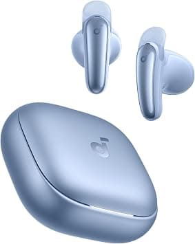soundcore Liberty Buds by Anker, Semi-In-Ear Design, Removable Ear Fins, Real-Time Adaptive Noise Cancelling, Fast Charging, Wireless Bluetooth Earbuds,Translation Earbuds, 30H Playtime, Blue | Semi-in-ear design with removable ear fins, fast charging, translation support, and up to 30 hours of playtime. - Amazon.ae Price Tracker