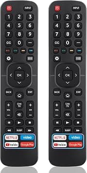 for Hisense TV Remote Replacement – Universal Remote Control for All Hisense Smart TVs – Pack of 2 - Amazon.ae Price Tracker