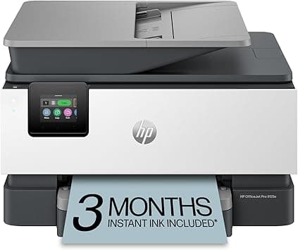 HP OfficeJet Pro 9125e All-in-One Printer, Color, Printer-for-Small Medium Business, Print, Copy, scan, fax, Instant Ink Eligible (3 months included) ; Touchscreen; Smart Advance Scan; - Amazon.ae Price Tracker