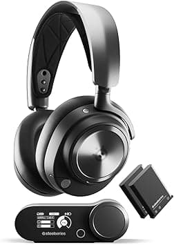SteelSeries Arctis Nova Pro Wireless - Multi-System Gaming Headset - Premium Hi-Fi Drivers - Active Noise Cancellation - Infinity Power System - PC, PS5, PS4, Switch, Mobile - Amazon.ae Price Tracker