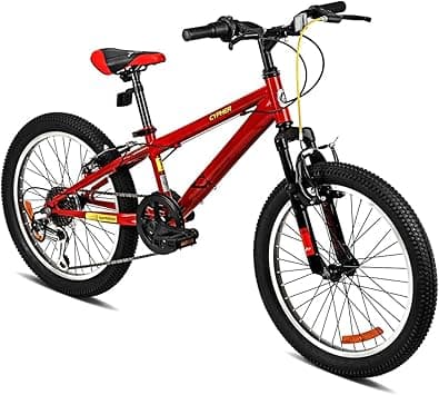 Spartan 20" Cypher Kids Mountain Bike – Front Suspension, 7-Speed Shimano Gears, Steel Frame, Adjustable Saddle – MTB for Boys Ages 6 to 9 – Design with Off-Road Ready Features - Amazon.ae Price Tracker