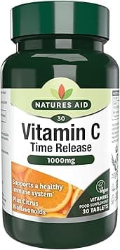Natures Aid Vitamin C 1000Mg Time Release, 30 Tablets - Amazon.ae Price Tracker