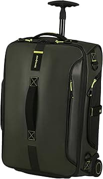 Samsonite Paradiver Light - Travel Bag/Backpack with 2 Wheels, S, 55 cm, 51 L, Green (Jungle Green), Jungle Green, Travel Bag/Backpack with 2 wheels (55 cm - 51 L), travel bags - Amazon.ae Price Tracker