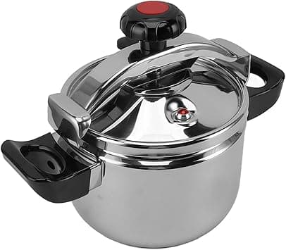 Stainless Steel Pressure Cooker, Efficient and Fast Cooking Pots and Pans, Explosion Proof Double Bottom Pressure Cooker Cookware Canner for Induction Cookers Open Flames (22L) - Amazon.ae Price Tracker