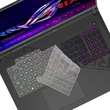 Keyboard Cover For Asus Rog Strix Scar 18/Rog G18 18 Inch Gaming Laptop, G835 G835Lx G835Lw G834 G834Jy & G815 G814 G815Lw/Lr/Lp G814Ji/Ju/Jv/Jyg814Jir/Jzr/Jvr - Amazon.ae Price Tracker