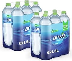 ARWA Still Water, Bottled Drinking Water, PET 1.5ml, Pack of 6 (6x2 Pack) - Amazon.ae Price Tracker
