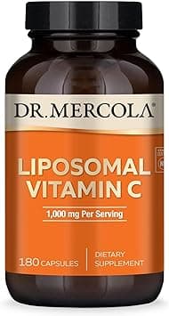 Dr. Mercola Liposomal Vitamin C, 1,000 mg per Serving, 90 Servings (180 Capsules), Dietary Supplement, Supports Immune Health, Non GMO, NSF Certified - Amazon.ae Price Tracker