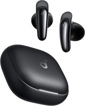 soundcore Liberty Buds by Anker, Semi-In-Ear Design, Removable Ear Fins, Real-Time Adaptive Noise Cancelling, Fast Charging, Wireless Bluetooth Earbuds,Translation Earbuds, 30H Playtime | Removable Fins, Active Noise Cancellation in Real Time, Up to 30 Hours, Quick Charge, Translation Headphones, IP55 - Amazon.ae Price Tracker