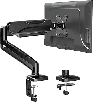 MOUNTUP Single Monitor Desk Mount, Adjustable Spring Monitor Arm Support Max 32 Inch, 4.4-17.6lbs Screen, Computer Monitors Stand Holder with Clamp/Grommet Mounting Base, VESA Mount Bracket, Black - Amazon.ae Price Tracker