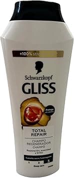 Gliss Kur - Total Repair Schwarzkopf Shampoo for Dry Hair - 3 units of 250ml - Schwarzkopf - Amazon.ae Price Tracker
