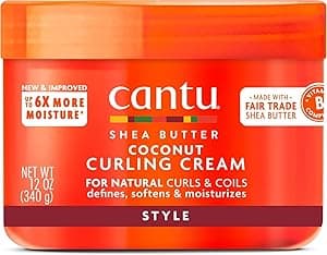 Cantu Shea Butter For Natural Hair Coconut Curling Cream, 12oz (340g) - Amazon.ae Price Tracker