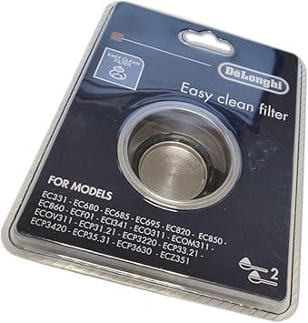 De'Longhi EC680 Dedica 15-Bar Pump Espresso MachineFilter 2 Cups by DeLonghi - Amazon.ae Price Tracker