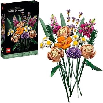 LEGO Botanicals Flower Bouquet - Artificial Flowers Set for Adults incl. Roses, Snapdragons, Poppies, Asters & Daisies - Ramadan Gift Idea for Women and Men - Botanical Collection - 10280 - Amazon.ae Price Tracker