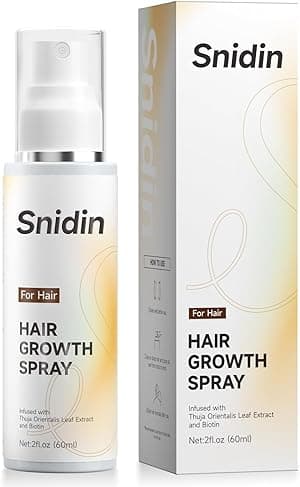 Hair Growth Spray with Rosemary Oil and Biotin Non-Greasy Helps Prevent Hair Loss for Scalp 60ml - Amazon.ae Price Tracker
