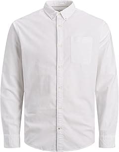 JACK & JONES mens Jjeoxford Shirt L/S Noos Shirt - Amazon.ae Price Tracker
