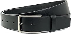 CLASSIC MILANO® Genuine Leather Belt Men in an elegant GIFT BOX; Classic Jean Belt; Belts for men Mens belt Leather; Pin Buckle 35MM - Amazon.ae Price Tracker