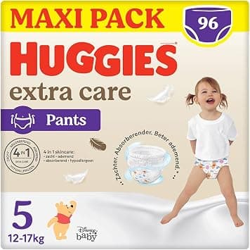 Huggies Extra Care Nappy Panties Size 5 (11-25kg), 4 Packs of 24 Diapers - 4440 Gr - Amazon.ae Price Tracker