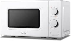 COMFEE' 700W 20L White Microwave Oven With 5 Cooking Power Levels, Quick Defrost Function, And Kitchen Manual Timer - Compact Design CM-M202CC(WH) - Amazon.ae Price Tracker