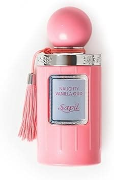 Sapil Naughty Vanilla Oud Eau De Parfum 100ml, Affordable Luxury Perfume, Sweet Fragrance with Buttery, Caramel, Liquorice Top Notes, Bold Blend Perfumes for Women - Amazon.ae Price Tracker