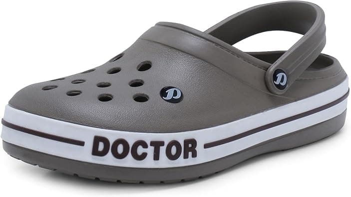 DOCTOR EXTRA SOFT Men's Ultra Soft Casual Clogs/Sandals with Adjustable Back Strap for Adult | Comfortable & Light Weight | Stylish & Anti-Skid | Waterproof & Everyday Use Mules for Gents/Boys D-502 - Amazon.ae Price Tracker