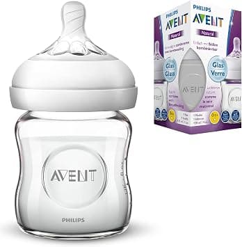 AVENT Philips - Natural Glass Baby Bottle, Pack Of 1 - Amazon.ae Price Tracker