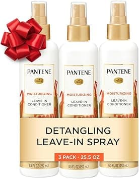 Pantene Conditioning Detangler Spray, Nutrient Boost, Pro-V Repair and Protect for Damaged Hair, 8.5 oz, 3 count (Packaging May Vary) - Amazon.ae Price Tracker