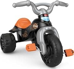 Fisher-Price Harley-Davidson Toddler Tricycle Tough Trike Toy Bike with Handlebar Grips & Storage for Preschool Kids Ages 2+ Years (Amazon Exclusive) - Amazon.ae Price Tracker