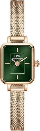 Daniel Wellington Quadro Watch Gold Double Plated Stainless Steel (316L) - Amazon.ae Price Tracker