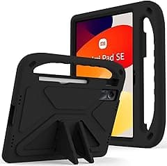 Kids Case For Xiaomi Redmi Pad SE 11-Inch (2023), EVA Foam Lightweight Shockproof Duarable, Tablet Cover with Handle Stand Case For Children Firendly, Black - Amazon.ae Price Tracker